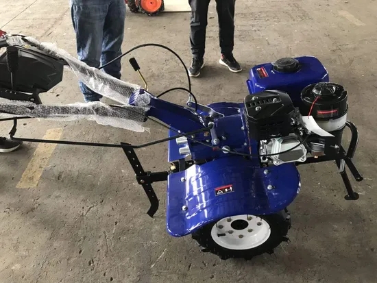 Versatile Agricultural Crawler Tiller Cultivator with Adjustable Plowing Depths