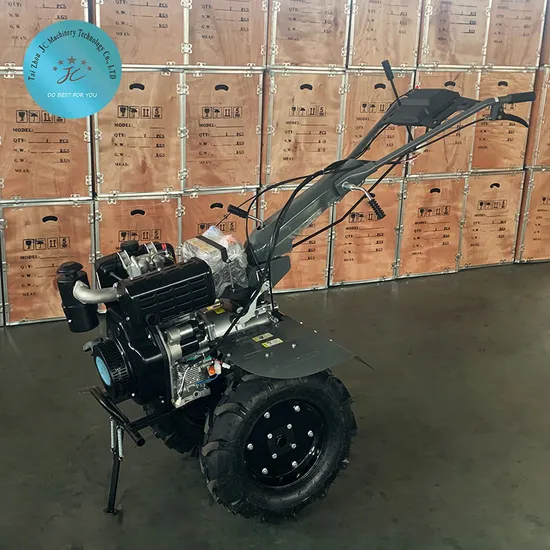 Jc-188f 12HP Walking Tractor Diesel Rotary Cultivator Weeder Tractor Power Tiller