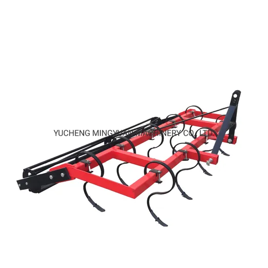 9 Tines Tractor Trailed Spring Tine Cultivator Machine for Sale