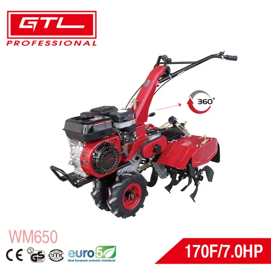 Multi Function Agricultural Tiller Machine Gasoline Rotary Tiller (WM650)
