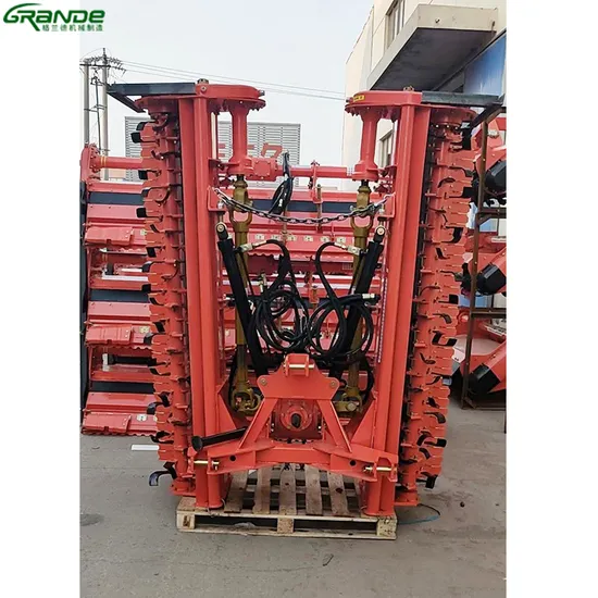 Farm Equipment 4m Foldable Paddy Field Beater Rotary Tiller