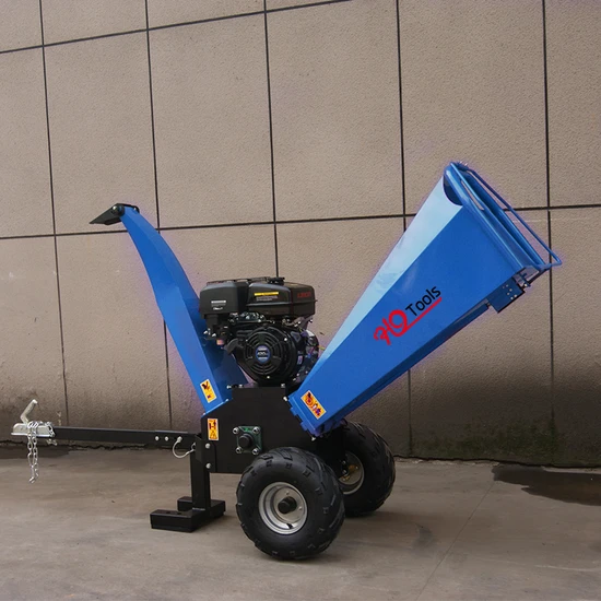Heavy Duty Gasoline Powered 6 Inch Wood Chipper Shredder for Forestry Use