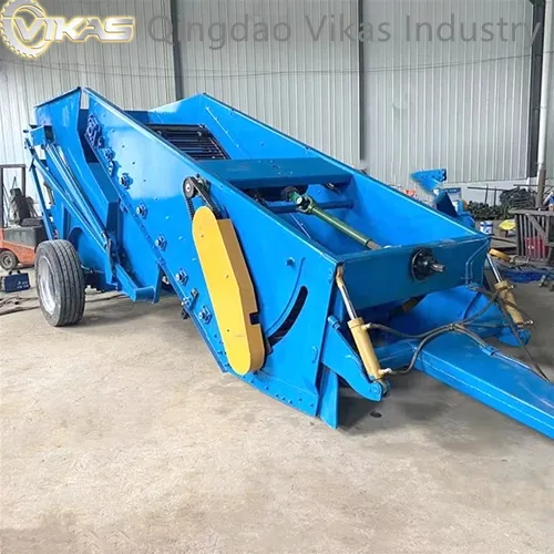 Agricultual Small Vikas Industry Soil Loading Heavy 3 Point Automatic Rock Tractor Mounted Stone Collection Burier Picker Machine for Farmland with Teeth