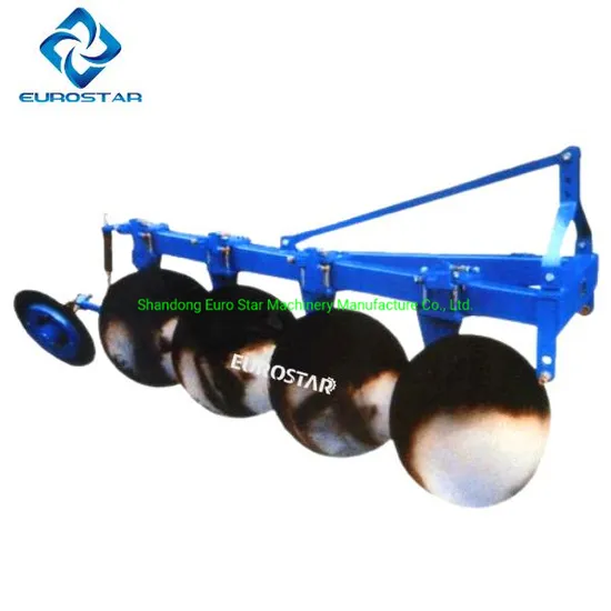 1lyt-325 Width 750mm Hanging Disc Plough for 50-650HP Tractor Hydraulic Flip Plow Drive One Way Round Tube Agricultural Machinery Heavy Duty Paddy Filed Farm