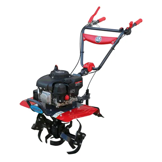 Mini Power Tiller Farm Tractor Rotavator Petrol Tilling Manual Machine