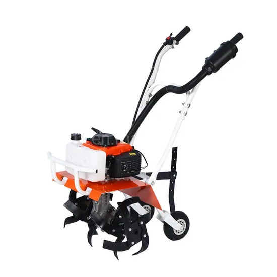 Agricultural Equipment Gasoline Small Power Tiller Hand Walking Farm Tractor Mini Power Tiller