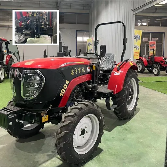 2024 New 1004 Chinese Four-Wheel Drive/Compact/Tractor with Attachments Sell Well