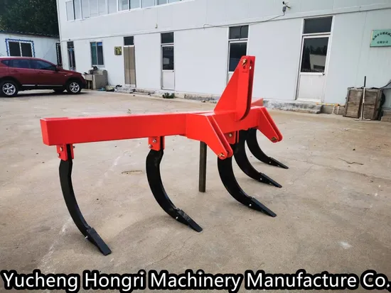 Agricultural Machinery Three Point Hitch Tractor Soil Loosen Deep Cultivator Subsoiler