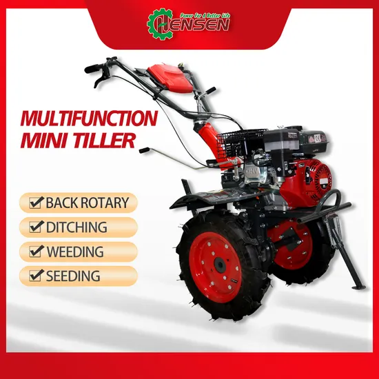 Small Gear Driven Agricultural Micro Tillers with CE Certification