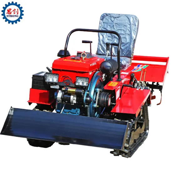 Mini Crawler Tractor Cultivator Tiller with Low Price for Sale