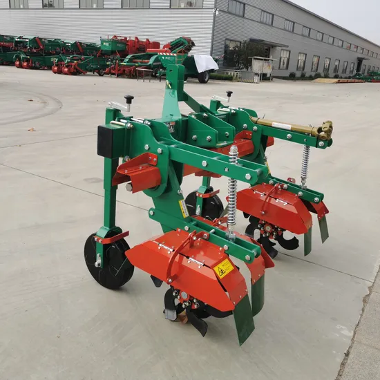 3 Points Tractor Mounted Farm Machine Large Range/Row Spacing/Depth Adjustable Potato Ridge Former Potato Cultivator