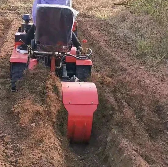Agriculture Farm Chain Tracked Rotary Tiller