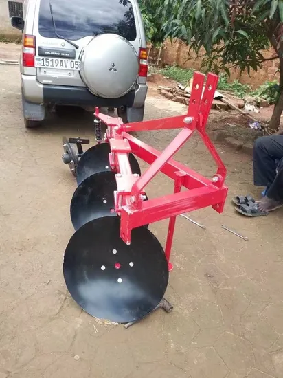 Agricultural Machinery Home Use 2 3 4 5 Discs Ploughing Tool Mini Disc Plow for 4 Wheel Tractor