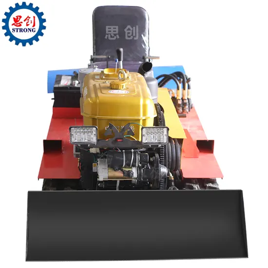 25HP 35HP Mini Farm Crawler Tractor Plow Rotary Tiller for Farming Work