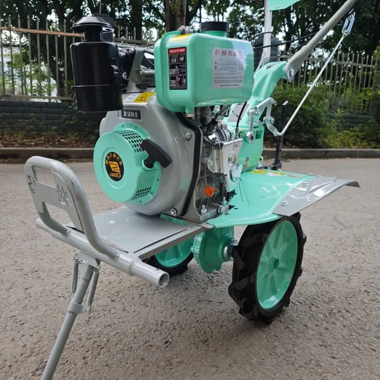 Diesel Machine Walking Tractor 2disc Plough Power Tiller Cultivators with Kama 178f Engine