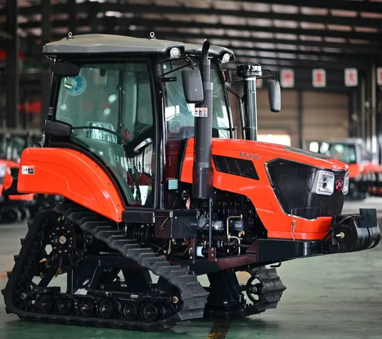 Clj Manufacure Rubber Crawler Paddy Field 4WD 90HP Tractor for Agriculture