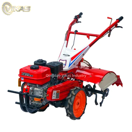 SGS Approved Factory Cultivating Walking Tractor Tilling Diesel Power Tiller Machine with Tiller/Trencher/Ditcher