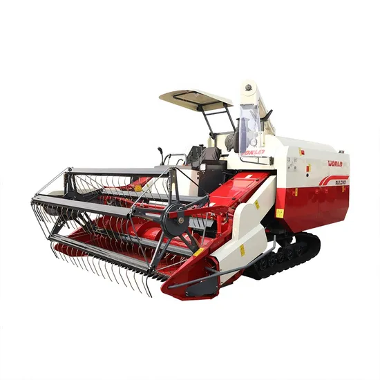 2100 Cutting Width Drive Small Paddy Rice Combine Harvester Machine