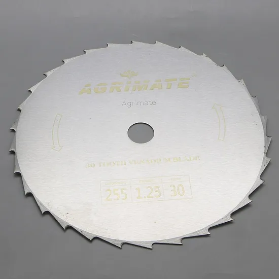 30 Teeth Brush Cutter Blade / Rice Cutter Venadium Blade