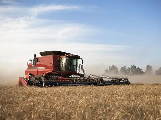 New 88HP Harvesting Machine Af88g Rice Combine Harvester