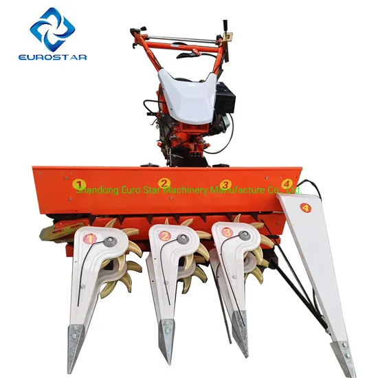 Es-80 Walking Small Cutter Self-Propelled Multifunctional Wheat Rice Reaper