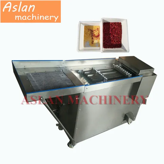 Dry Pepper Cutting Machine Chili Seeds Separating Machine