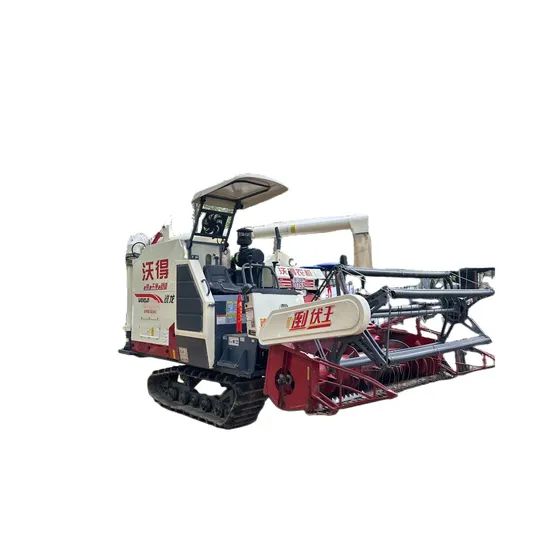 Used Agricultural Machinery 112HP Crawler Combine Harvester