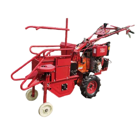 Agricultural Implements Corn Harvester, Walking Tractor Corn Maize Harvesting Machine