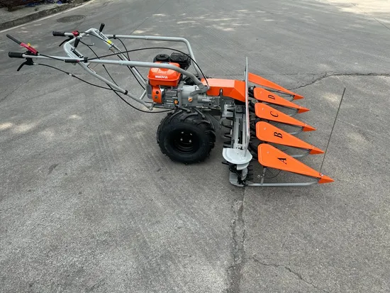 China Wenovus Wngs-120 Multi-Functional Agricultural Machinery Sugarcane Mini Reaper Machine Gasoline Powered Reaper Quiet Operation Forage Harvester