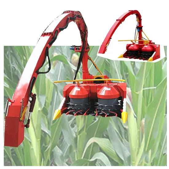 Mini Crawler Grass Silage Straw Forage Harvester Corn Harvester Machine