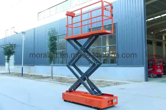 Mobile Self-propelled Scissor Lift Greenhouse Harvest Picking Car