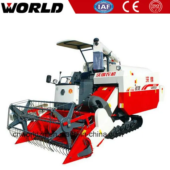Axial Flow Threshing World 88HP Rice Soybean Harvester