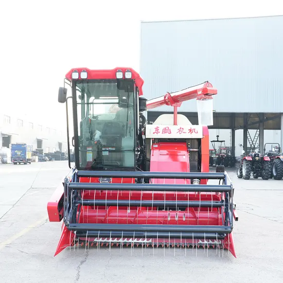 China Manufacturer Agricultural Machinery Full-Feed Combine Grain Compact Crawler Heavy Farm Harvester