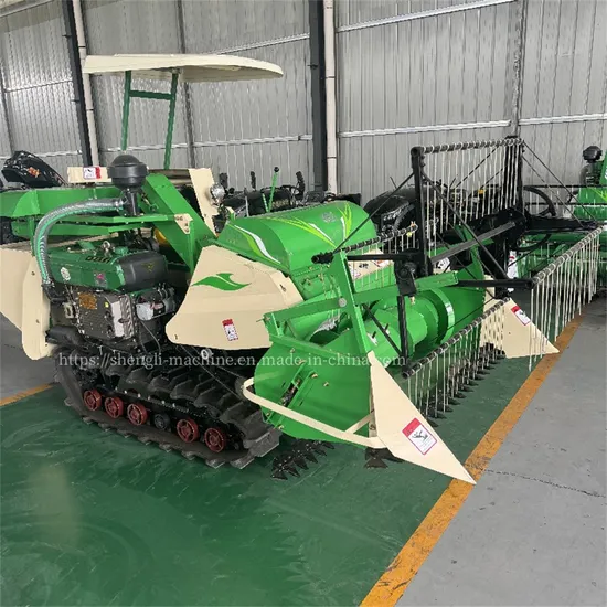 Rice Wheat Soybean Corn Small Combine Harvester for Best Selling