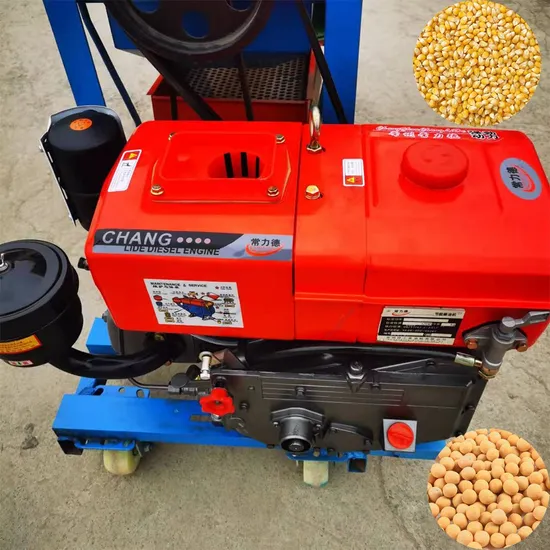 Farm Machine Corn Machine Threshing Sheller/Electric Driven Grain Processing Peeling Machine/Outstanding Sorghum Wheat Maize Thresher