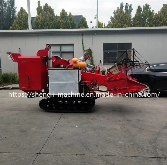 China Machine Corn Harvesting Mini/Small Combine Harvester for Sale