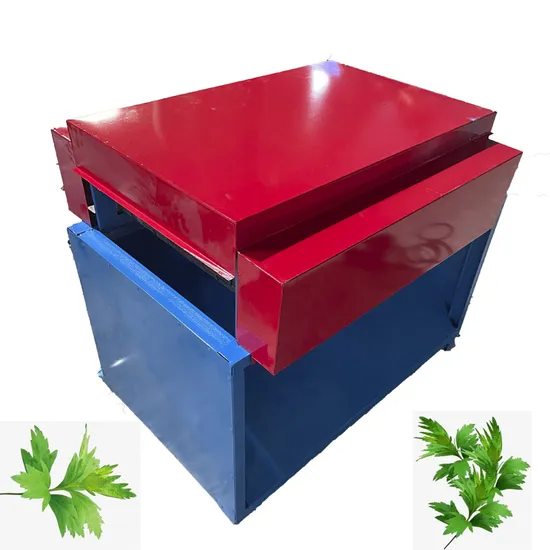 Multifunctional Mugwort Defoliator Automatic Mugwort Stem and Leaf Separator Machine