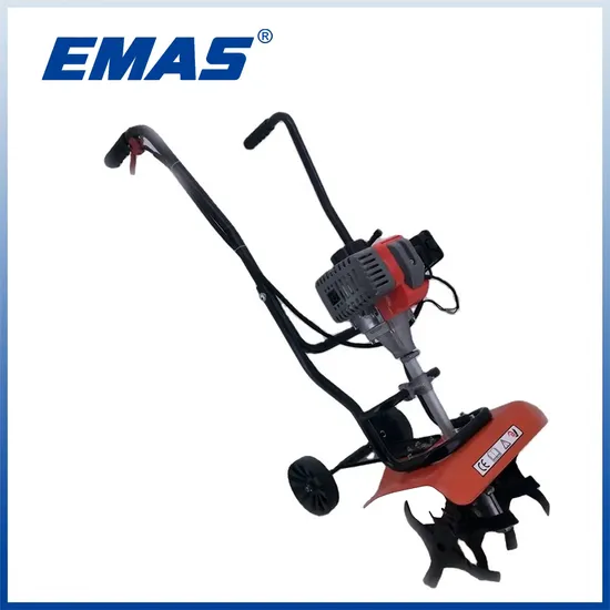 Emas 52cc Mt520 Agricultural Mini Tiller Soil Loosener Machine