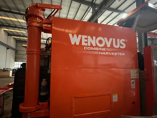 China Wenovus Wn-CH110 Heavy Combine Harvester Farm Machinery Diesel Powered Commercial Harvesting PRO Harvest Quality Boost
