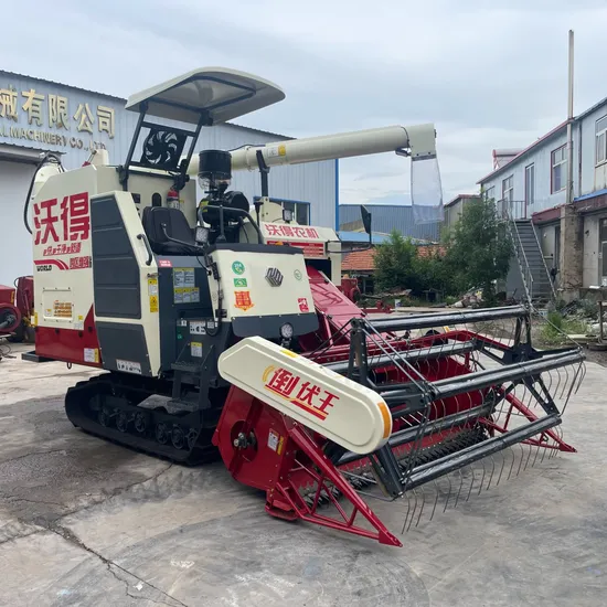 120HP Harvester Cabin Mini Rice Combine Harvester Without Cabin
