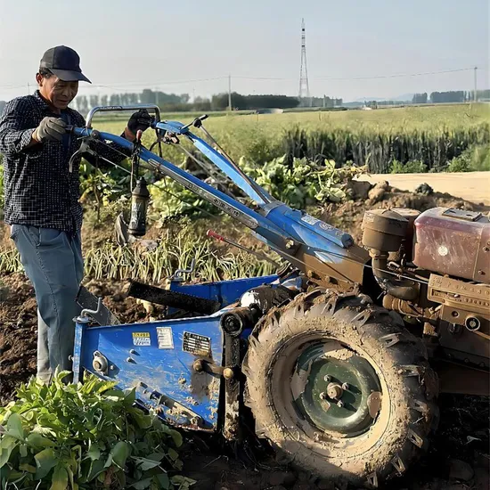 Quick Installation 4UC-70 65mn Blade Material Double Row Potato Harvester