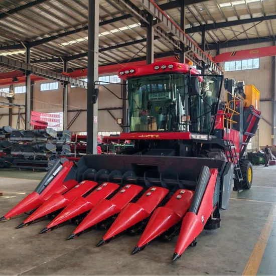 Tianren Factory Combine Corn Harvester Harvesting Machine Agricultural Machinery Green Corn Harvester