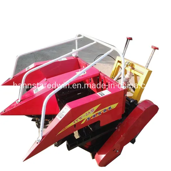 Mini Tractor Front Link Maize Combine Corn Harvester