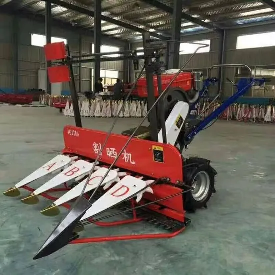 Household Reaper Harvesters Wheat Rice Corn Stalks Peppers Barley Alfalfa Harvesting Machinery