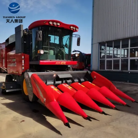 Tianren D Type 4yz-5f4 Corn Maize Combine Harvester Fram Equipment