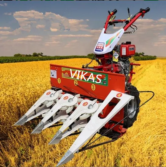 SGS Approved Factory Multifunctional Self-Propelled Harvesting Small Mini Wheat Rice Harvester with 7.5HP 9HP Gasoline Engine