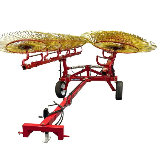 Farm Machinery Hay Rake 3 Point Wheel Hay Rake Grass Rake Wheel Rake for Massey Ferguson Tractor
