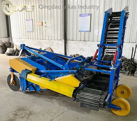 China Factory Tractor Mounted Pto Driven 1100mm Working Width Automatic Loading Sweet Carrot Potato Digger Onion Harvest Combine Harvester Machine with CE