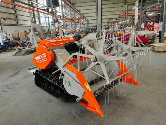 Wenovus Mini Combine Harvester Agricultural Machinery Diesel