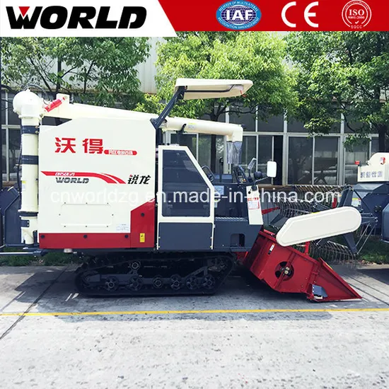 Corn Rice Wheat and Soybean Combine Harvester